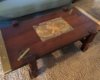 Ship Hatch Cover Coffee Table