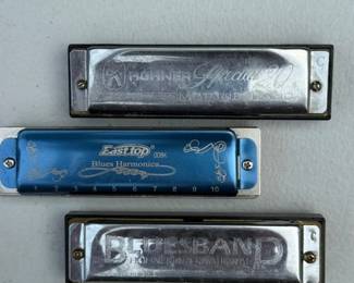 123 3HarmonicasEastTopHoernerSpecial20BluesBand