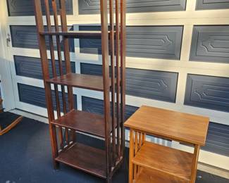 33 2WoodenDisplayShelves