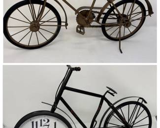 98 FunctioningBicycleMantleClock