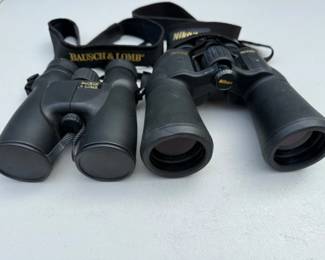 121 NikonAndBauschLombBinoculars