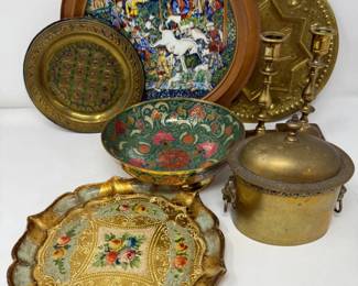 60 BrassandVibrantPlateCollection