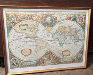 130 AntiqueMapofTheWorld