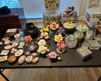 Boehm porcelain flowers