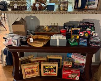 Lots of games and chest sets