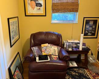 Georgia Southern wall decor, and office supplies
