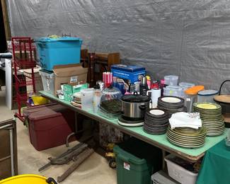 Tons of Dishes & Kitchen Items. Cookware , Dishes, Sm. Appliances, 