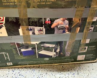 Coleman camping table.  Excellent condition.