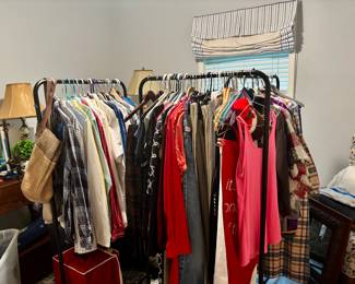 Clothes.   Mostly name-brand clothing.