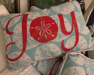 Christmas Coastal pillows (4)