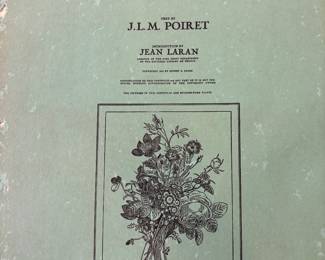 Jean Prevost bouquet etchings from 1945 Paris, FRANCE.   4 in this set.