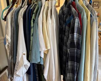 Clothes.  Mostly name-brand clothing.