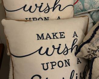 Coastal pillows