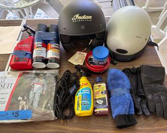 Motorcycle stuff.