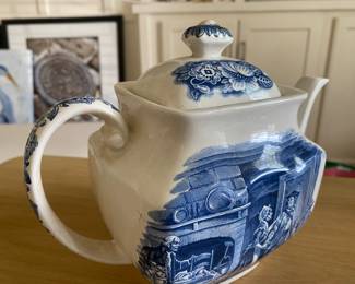 Liberty Blue teapot