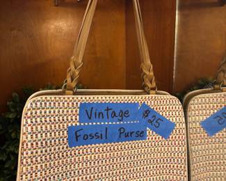 Vintage Fossil purse