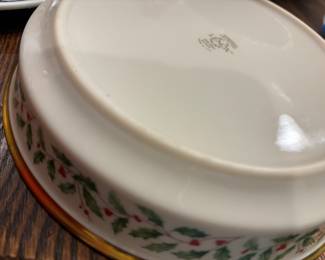Lenox Holiday bowl