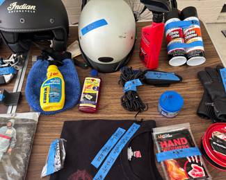 Motorcycle items 