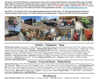 David Meek Auction Flyer