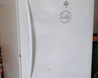 Frigidaire upright freezer, very clean and like new condition. Plugged in and working great