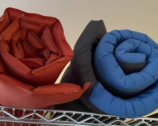 two sleeping pads for camping