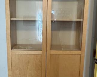 IKEA Billy bookcase. There's another one that's white, too.