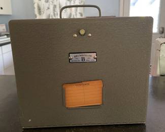 portable steel mail sorter? (exterior)