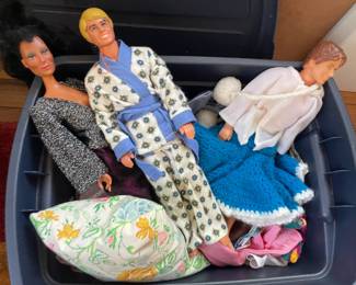 Barbies & Barbie clothes!