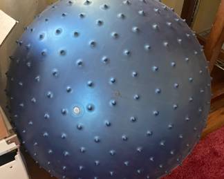 inflatable yoga ball