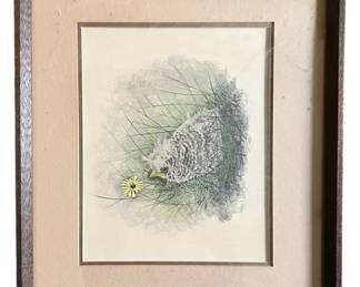 Framed J. Allen Gruen Art