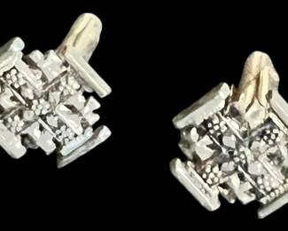 Vintage Jerusalem Cross Cufflinks