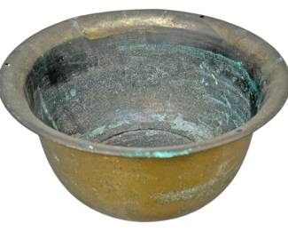 Vintage Brass Pot