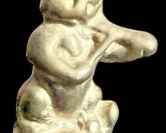 Brass Cat Figurine