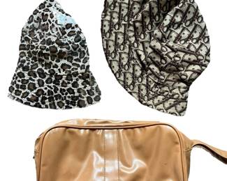 Christian Dior Leopard Bucket Hats Bag