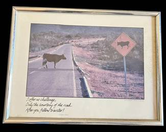 Vintage Framed Morton Beebe Photo