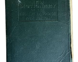 Vintage Colliers New Dictionary