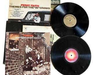 Collection of Vintage Vinyl Records