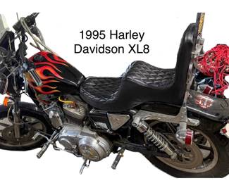 1995 Harley Davidson XL8 motorcycle 