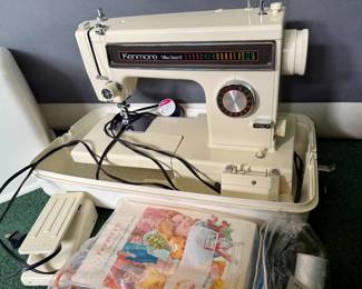 Kenmore Ultra-Stitch 12, Model #1595281, with pedal, carrying case and manual