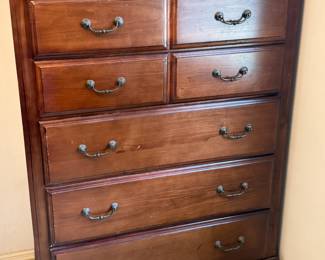 Vintage tall dresser