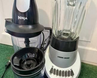 Ninja and Black & Decker blenders