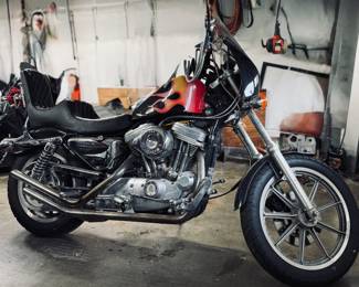 1995 Harley Davidson XL8 motorcycle 