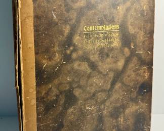 "Contemplations" by Heloise Hawthorne from the writings of Elbert Hubbard, copyright 1902