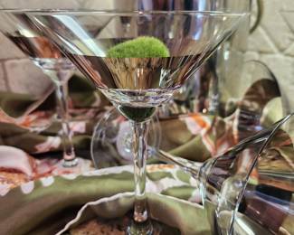 Contemporary Martini Glasses