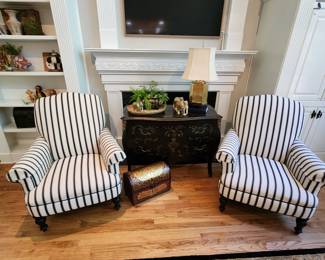 Pair of Stylish Accent Chairs