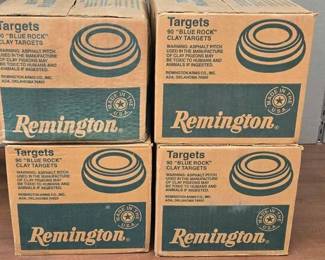 1828 NEW 4 Remington Targets 90 Blue Rock Clay Targets