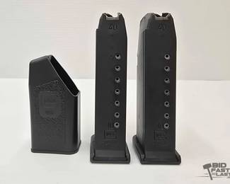 1518 2 10rd. 40 Glock Magazines and Speed Loader