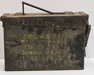 1846 Approx 80 3006 ReLoading Brass with Ammo Box