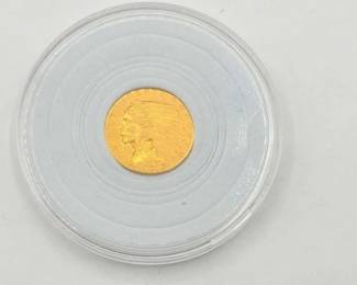 60 1915 Indian Head Quarter Eagle 2 12 Dollar Gold Coin, 4.2g