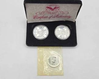 180  3 1ozt .999 Fine Silver Coins 